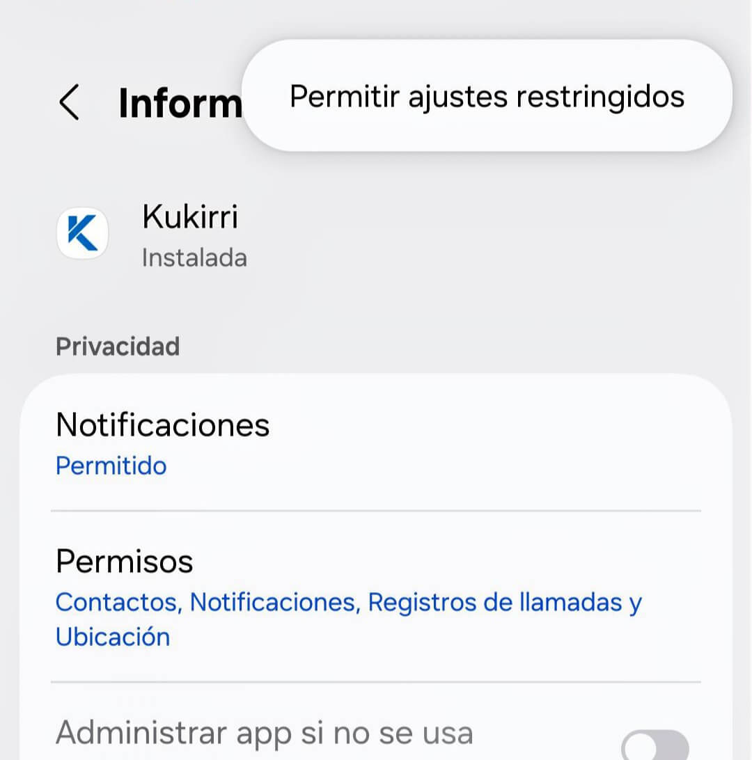 Personalizar accesibilidad Android