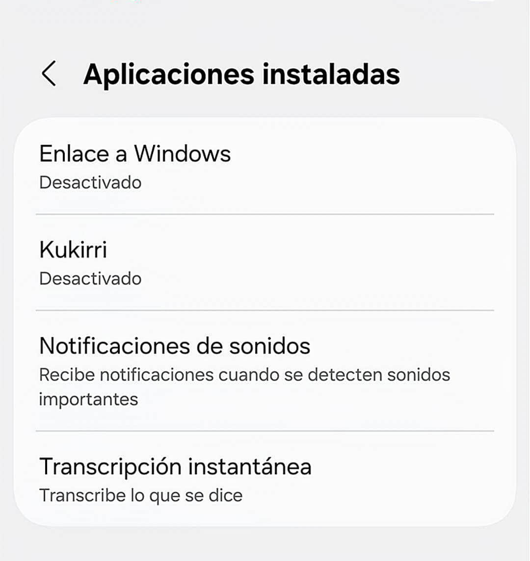 Personalizar accesibilidad Android
